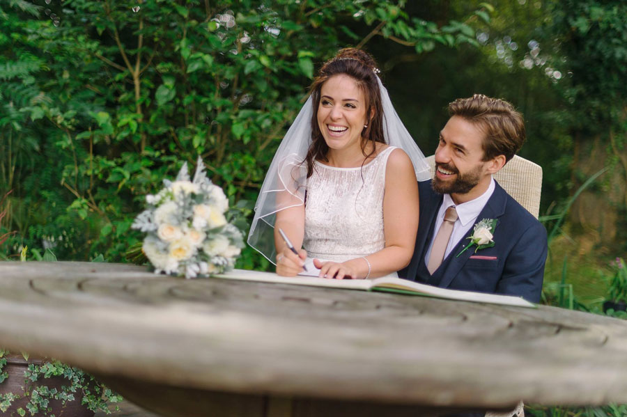 Elopement Wedding Venue Autumn at Millbrook