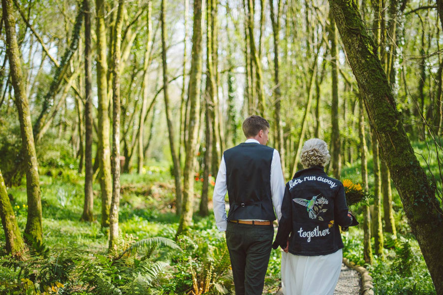 Elopement Wedding - woodland venue